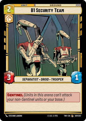 B1 Security Team (207/257) [Twilight of the Republic]