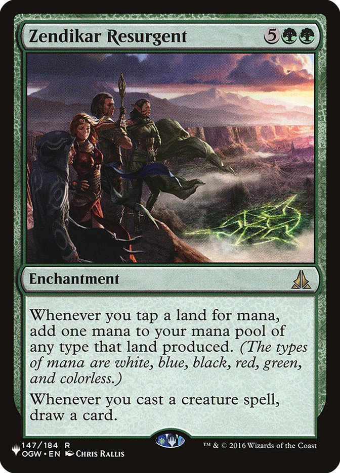 Zendikar Resurgent [The List]