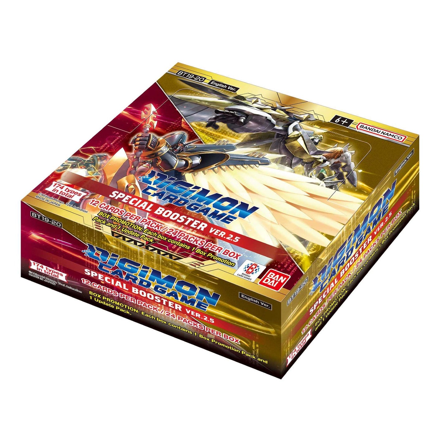 Digimon Card Game: Special Booster Ver.2.5 (BT19-20) - Booster Box