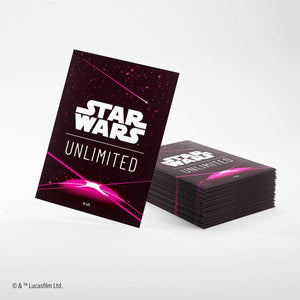 Star Wars: Unlimited Art Sleeves - Card Back Magenta