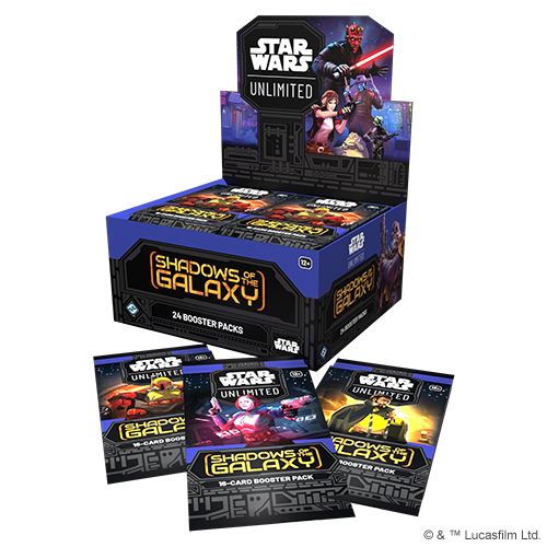 Star Wars: Unlimited Shadows of the Galaxy Booster Box