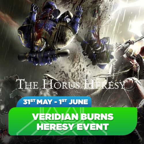 Veridian Burns - 2 day Heresy event