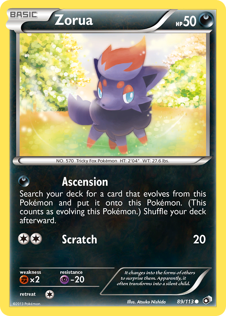 Zorua (89/113) [Black & White: Legendary Treasures]