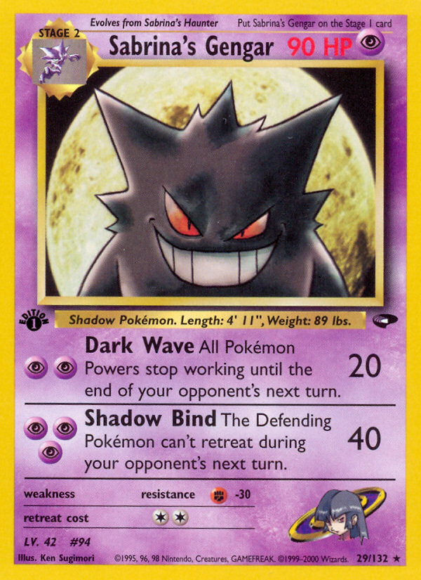 Gengar Card